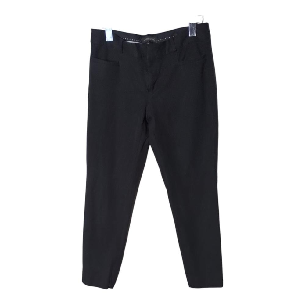 Banana Republic Sloan Slim Pant Office Wear Ankle Length Black Size 2